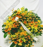Corona de Flores Tanatorio M30